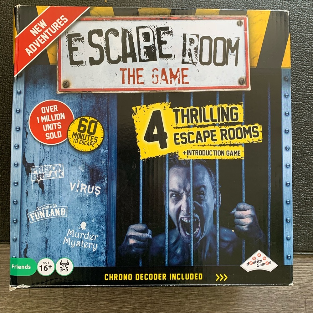 Escape room game